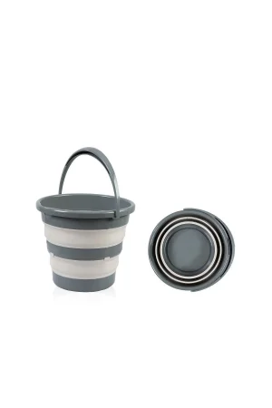 Babyjem Katlanır Bebek Banyo Kovası Antrasit
