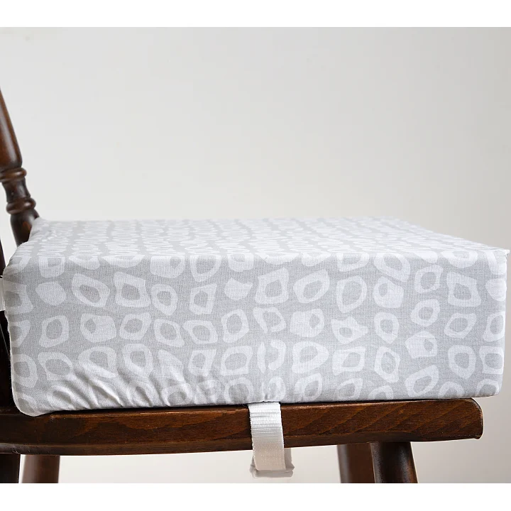 Babyjem QuickBoost Bebek Mama Sandalye Yükseltici Minder Gri Kare