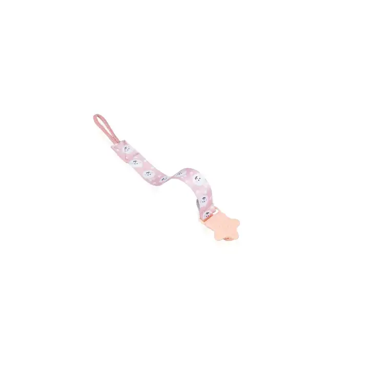 Babyjem Klipsli Emzik Askısı Pembe