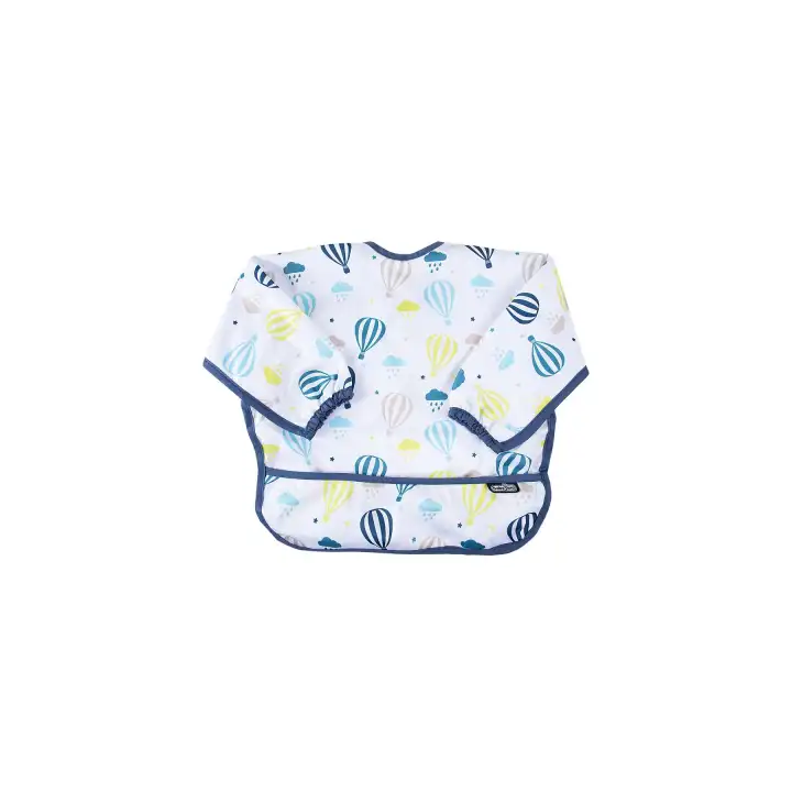 Babyjem Baskılı Blw Kollu Mama Önlüğü Balon Desen