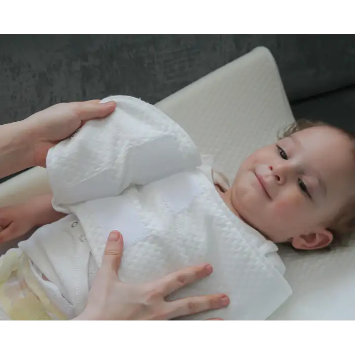 Babyjem Terleme Önleyici Bebek Kundaklı Alt Açma Minderi