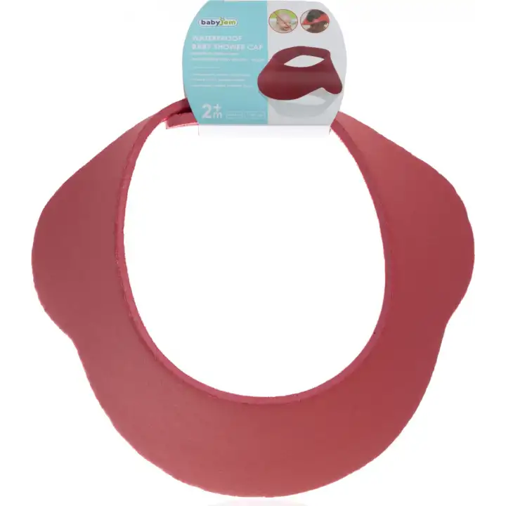 Babyjem Cırtlı Ayarlanabilir Banyo Siperi Kırmızı