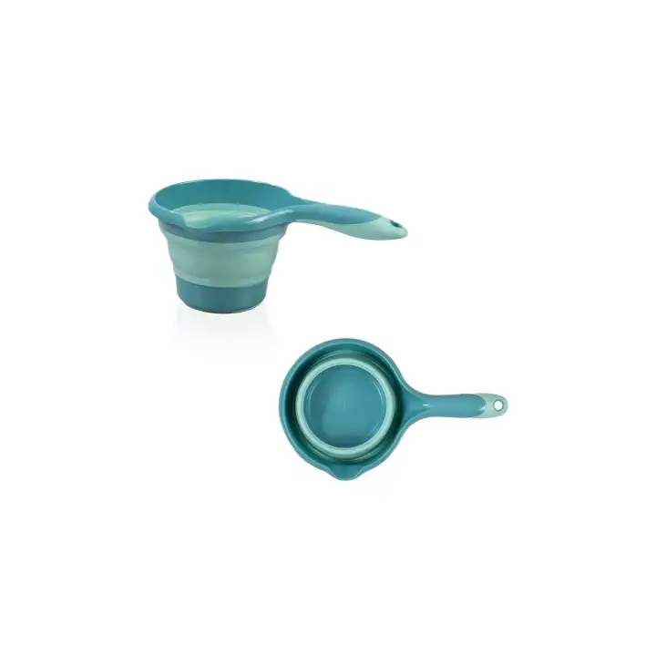 Babyjem Soft Katlanır Bebek Banyo Maşrapa Turkuaz