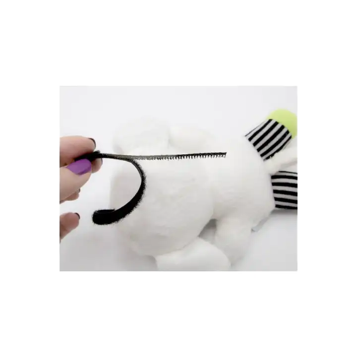 Babyjem Sevimli Arkadaşım Aynalı Titreşimli Fil Çıngırak Çizgili Desen