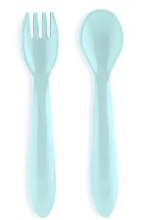 Babyjem Mama Kaşık Çatal Takımı Soft Mavi