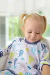 Babyjem Baskılı Blw Kollu Mama Önlüğü Balon Desen