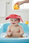 Babyjem Cırtlı Ayarlanabilir Banyo Siperi Kırmızı