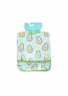 Babyjem Baskılı Blw Kollu Mama Önlüğü Avakado Desen