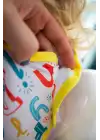Babyjem Baskılı Blw Kollu Mama Önlüğü Harf Desen