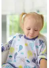 Babyjem Baskılı Blw Kollu Mama Önlüğü Balon Desen