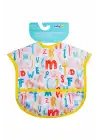 Babyjem Baskılı Blw Kolsuz Mama Önlüğü Harf Desen