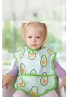 Babyjem Baskılı Blw Kolsuz Mama Önlüğü Avakado Desen