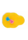 Babyjem Bebek Küvet İçi Sünger + Yıkama Süngeri Sarı
