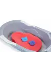 Babyjem Bebek Küvet İçi Sünger + Yıkama Süngeri Kırmızı