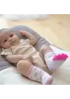 Babyjem Diş Kaşıyıcılı Havlu Bebek Çorap Pembe