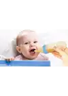 Babyjem Sıkmalı Kaşıklı Mama Biberonu Mavi