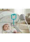 Babyjem Pusete Asılabilir Kare Sesli Çıngırak Mavi