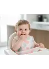 Babyjem Leke Tutmaz Giymeli Mama Önlüğü Pembe Puzzle