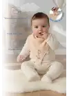 Babyjem Emzik Askılı Müslin Mama Önlüğü Somon