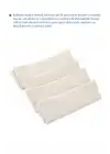 Babyjem Bürümcük Bebek Ağız Ter Mendili 4 Adet Ekru