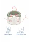 Babyjem Önden Açılır Banyo ve Mama Oturağı ve Hediye Minderli - 2  Li Set Soft Yeşil