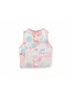 Babyjem Leke Tutmaz Giymeli Mama Önlüğü Pembe Puzzle