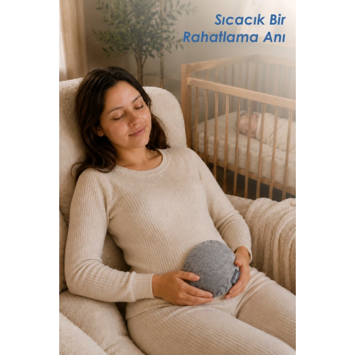 Babyjem Kiraz Çekirdekli Anne Bebek Rahatlatıcı Yastık