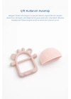 Babyjem Crabby Tutma Halkalı Silikon Diş Kaşıyıcı Pembe