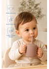Babyjem Silikon Pipetli Bardak Latte
