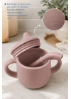 Babyjem Silikon Pipetli Bardak Latte