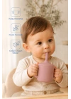 Babyjem Silikon Pipetli Bardak Mocha