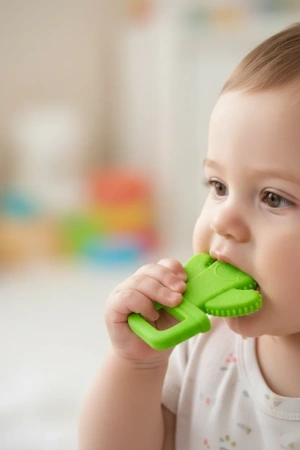 Babyjem Kaktüs Diş Kaşıyıcı Açık Yeşil