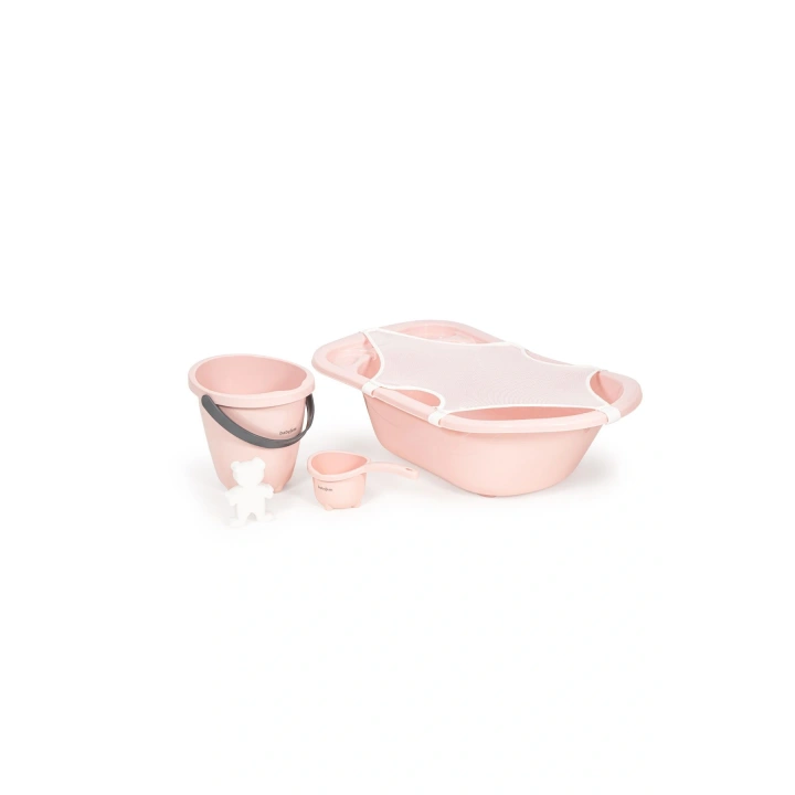 Babyjem 5 Parça Banyo Küvet Seti Pembe
