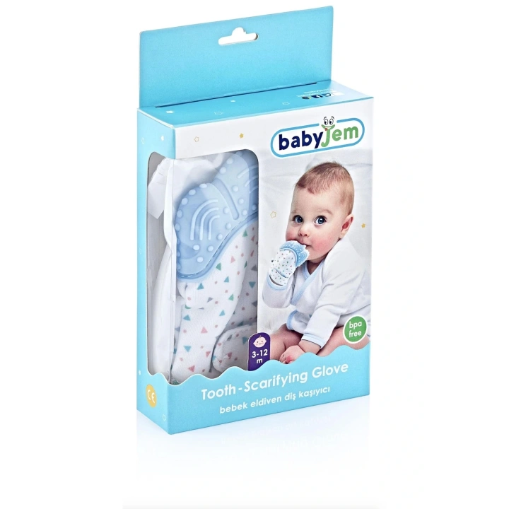 Diş Kaşıyıcı Eldiven Mavi