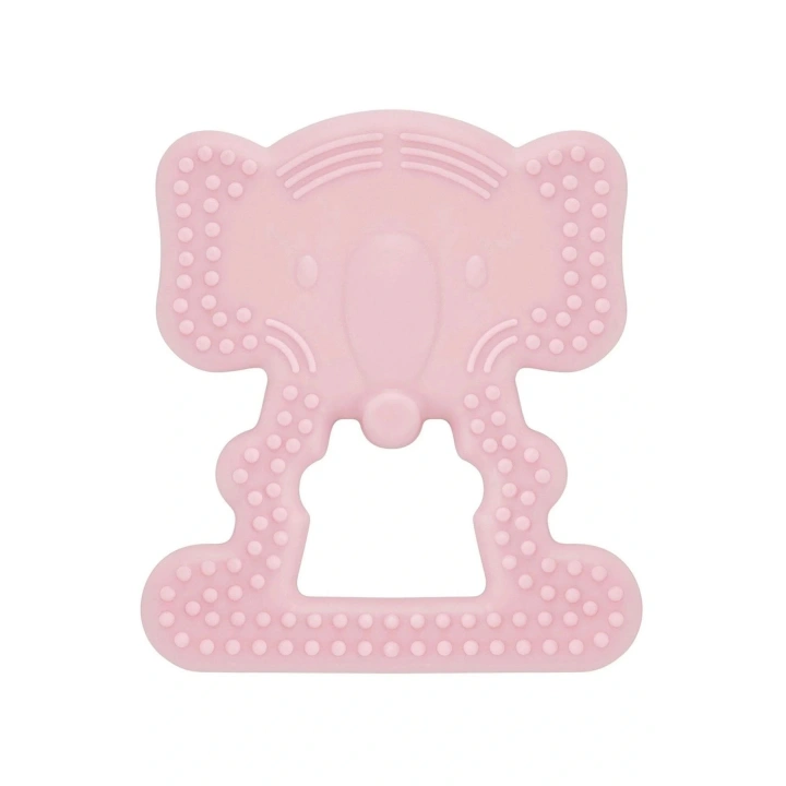 Babyjem Diş Kaşıyıcı Fil 628 Pembe