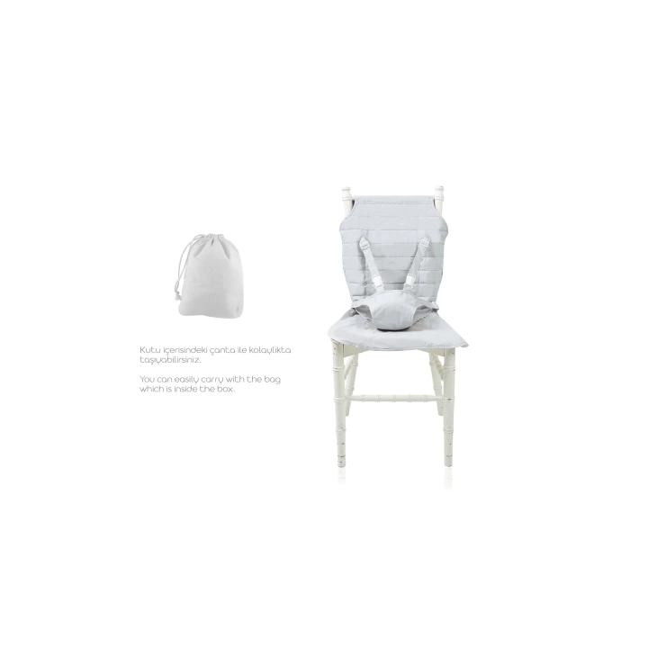 Babyjem Taşınabilir Güvenli Mama Sandalyesi
