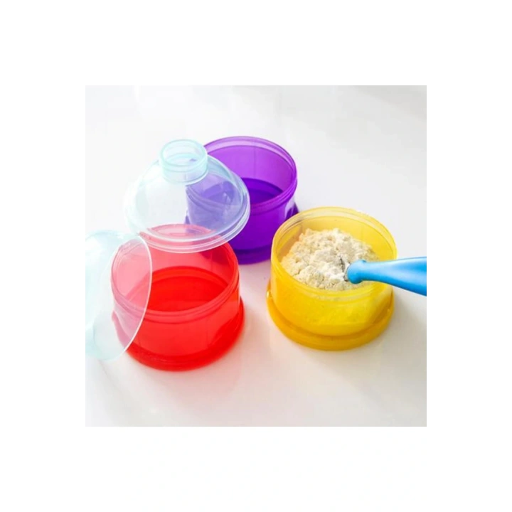 Babyjem Renkli Katlı Toz Mama Kabı