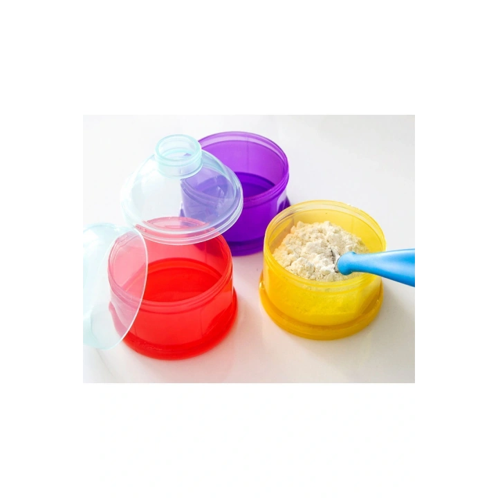 Babyjem Renkli Katlı Toz Mama Kabı