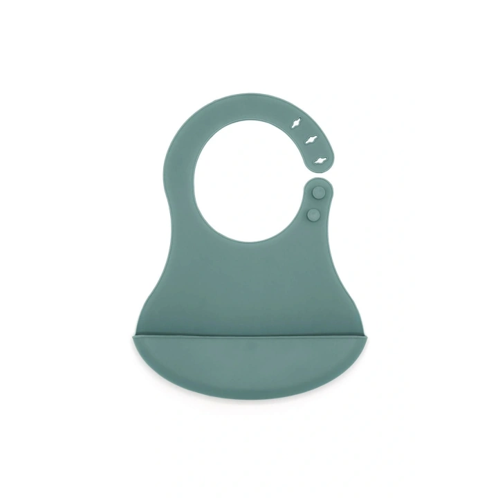 Babyjem Mini Silikon Önlük Mint