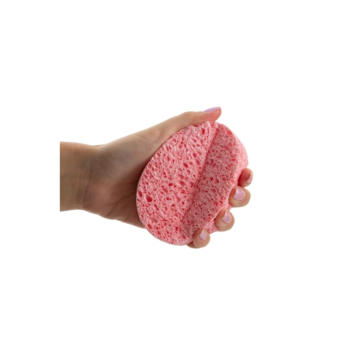 Babyjem Banyo Süngeri Selülozik Pembe