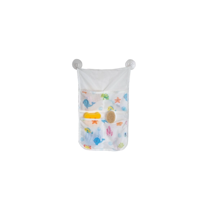 Babyjem Bebek Banyo Oyuncak Torbası - Beyaz