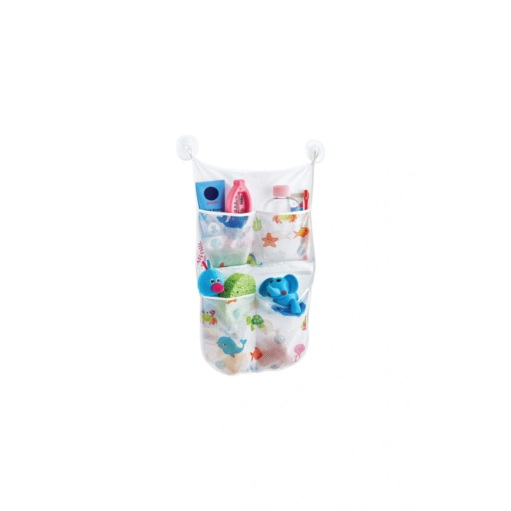 Babyjem Bebek Banyo Oyuncak Torbası - Beyaz