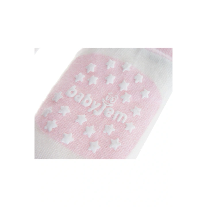 Babyjem Emekleme Dizliği Örgü Pembe