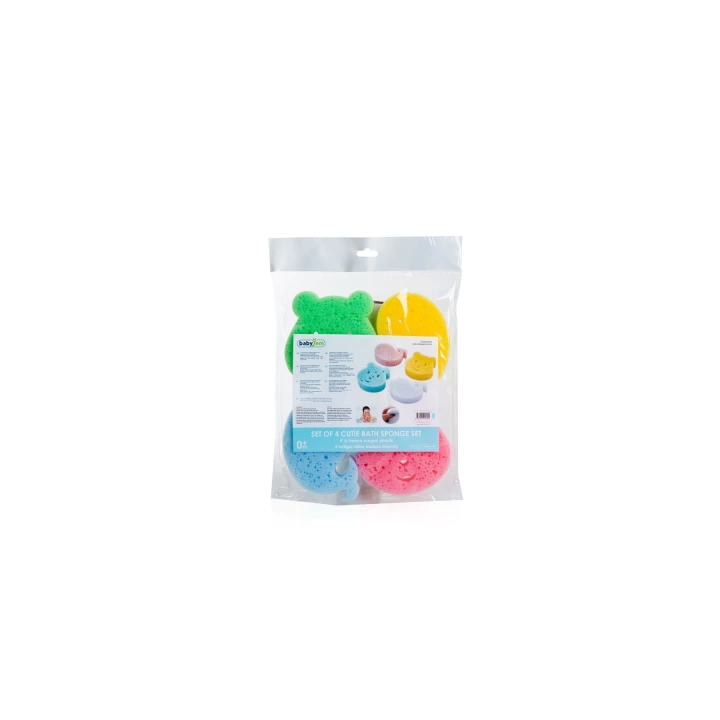 Babyjem Yumuşak 4lü Banyo Süngeri