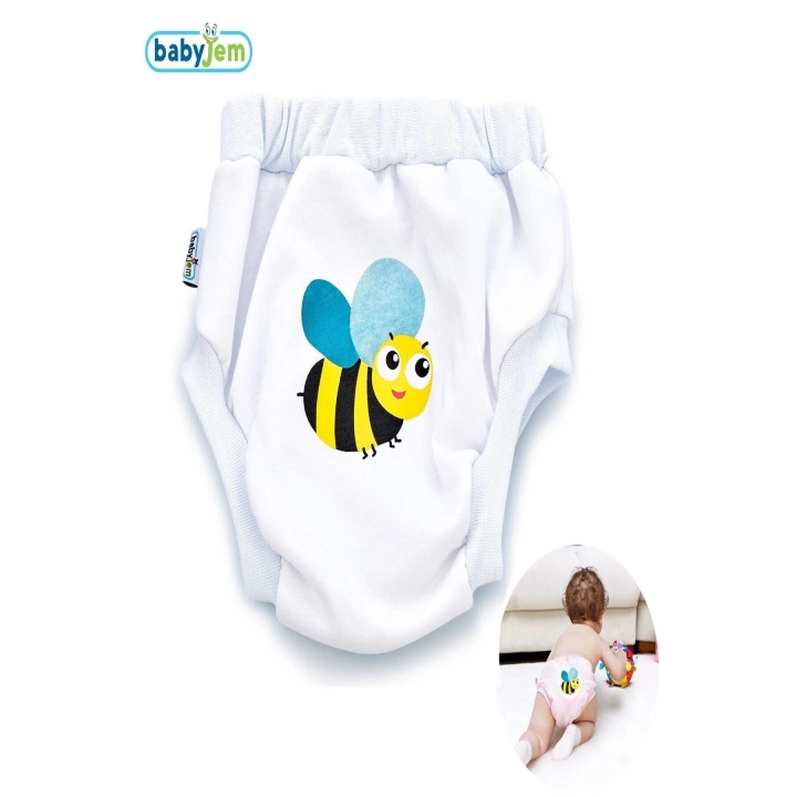 Babyjem Soft Alıştırma Külodu Beyaz 2 Yaş