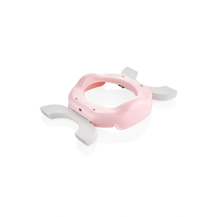 Babyjem Portatif Katlanabilir Lazımlık - Pembe (5 Adet Poşet Hediyeli)