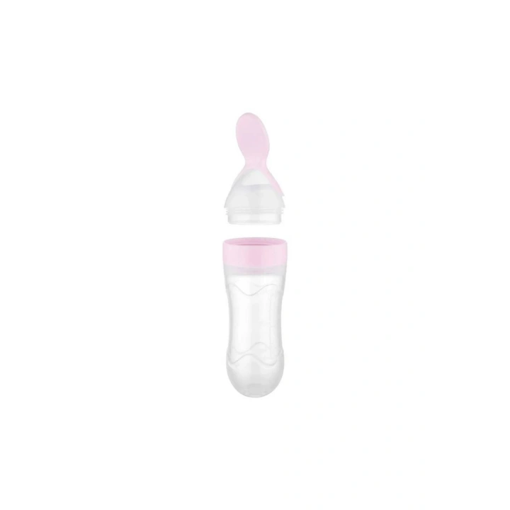 Babyjem Sıkmalı Kaşık Pembe