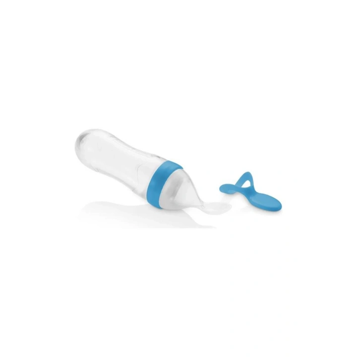 Babyjem Sıkmalı Kaşık Mavi