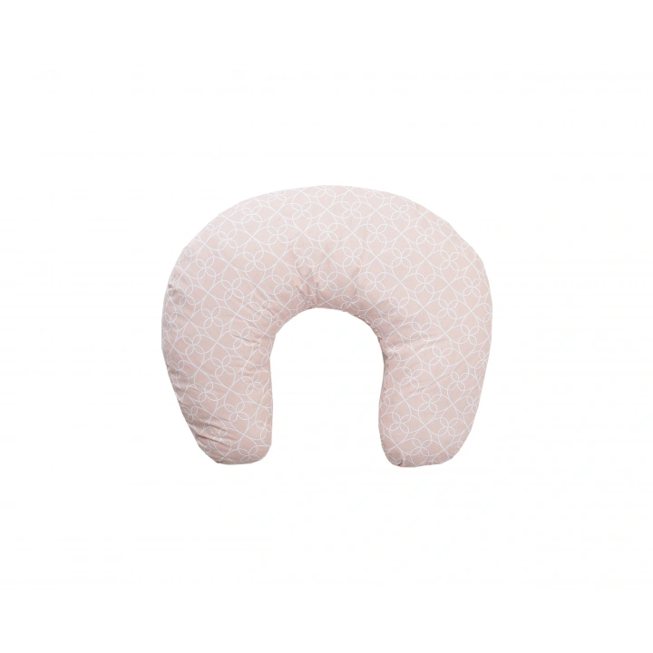 Babyjem Emzirme ve Destek Minderi Pembe Yonca