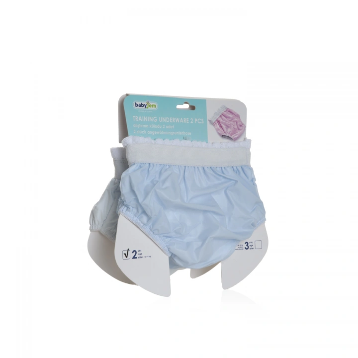 Babyjem Alıştırma Külodu 2li Set 2 Yaş Mavi